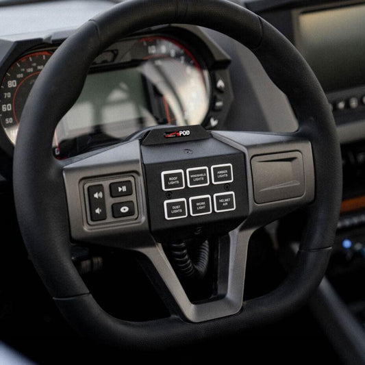 SOURCELT/MINI6 STEERING WHEEL MOUNT KIT - POLARIS RZR PRO R 2022-2025, TURBO R 2020-2024, PRO XP 2020-2025