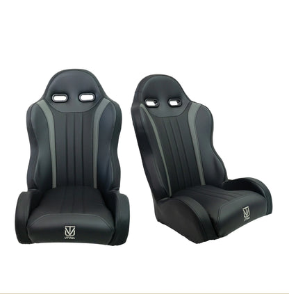 RZR PRO FRONT SUSPENSION BUCKET SEATS WITH QUICK MOUNT BRACKETS