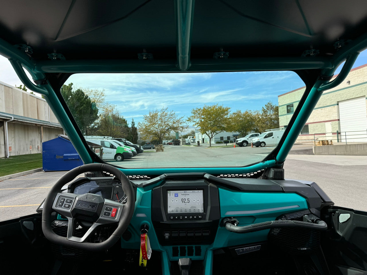 VOODOO RIDERS 2025+ PRO XP/PRO S/PRO R FULL GLASS WINDSHIELD