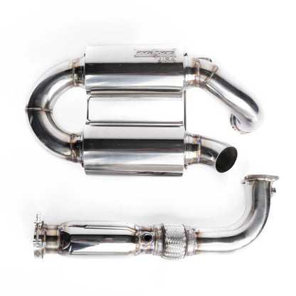 POLARIS RZR 3" FULL TURBO BACK EXHAUST