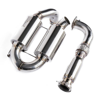 POLARIS RZR 3" FULL TURBO BACK EXHAUST