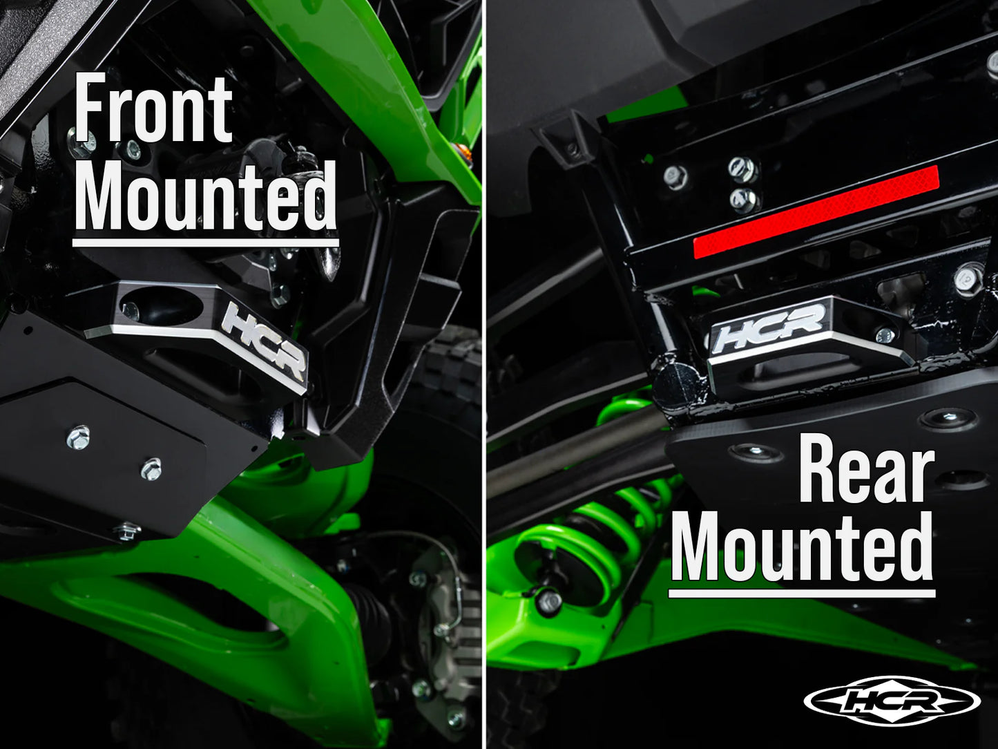 HCR RACING BILLET ALUMINUM TOW LOOP FOR THE KAWASAKI TERYX H2