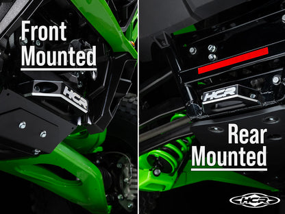 HCR RACING BILLET ALUMINUM TOW LOOP FOR THE KAWASAKI TERYX H2