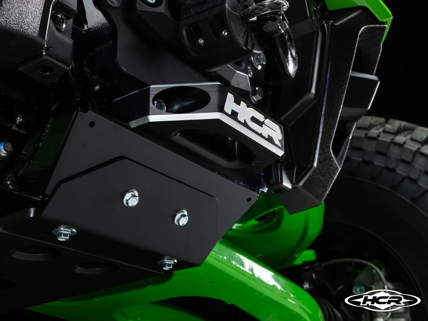 HCR RACING BILLET ALUMINUM TOW LOOP FOR THE KAWASAKI TERYX H2