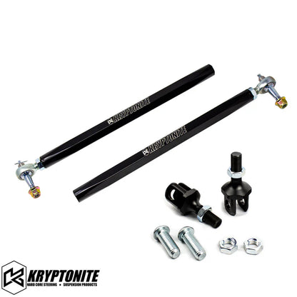 KRYPTONITE POLARIS RZR DEATH GRIP TIE RODS STAGE "1" 2020-2023 PRO XP SHOCK THERAPY