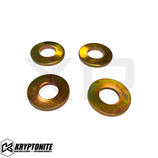 KRYPTONITE POLARIS RZR DEATH GRIP AXLE WASHER PACK 2014-2024 XP