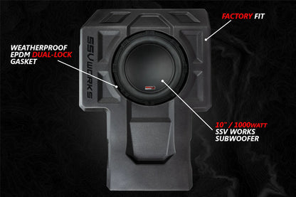 2020-2024 KAWASAKI KRX1000 2-SEATER V-SPEC 3-SPEAKER AUDIO-KIT W/ JVC
