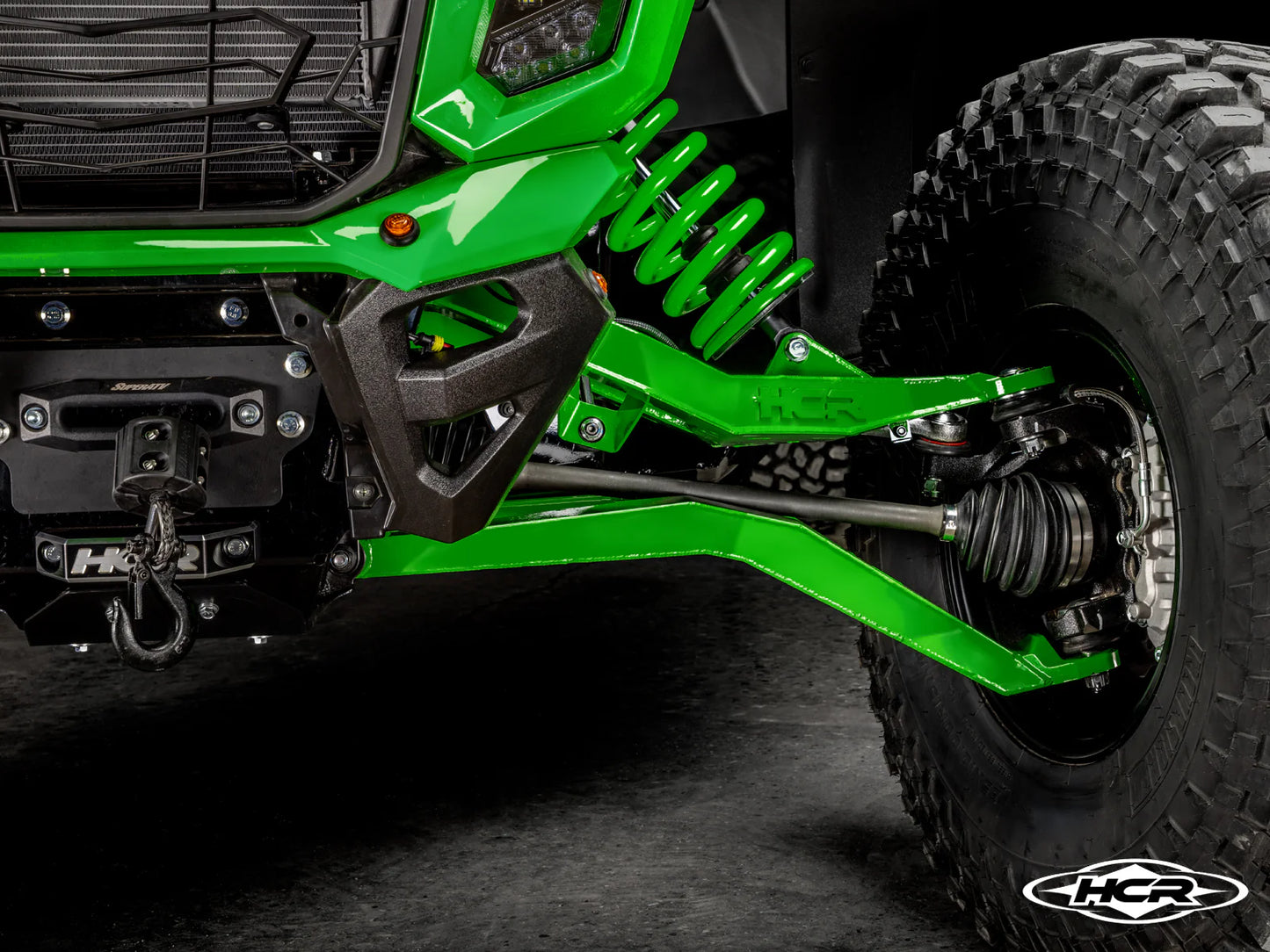 HCR RACING DUAL SPORT FRONT A-ARMS FOR THE KAWASAKI TERYX H2