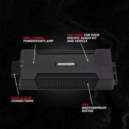 SSV Works 2017-2026 Can-Am X3, Phase-6 K-Spec 6-Speaker 1650watt System w/MRB4