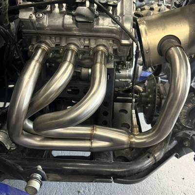 YXZ1000 SBD 2.0HI-FLOW HEADER SBD "SILENT BUT DEADLY" EXHAUST SYSTEM KIT +14 OR +18HP