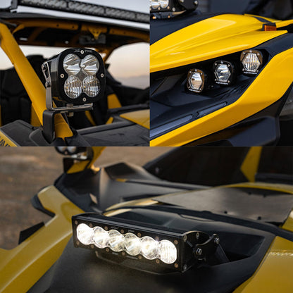 Baja Designs Can-Am Maverick R Stage 2 Light Bundle - kit overview