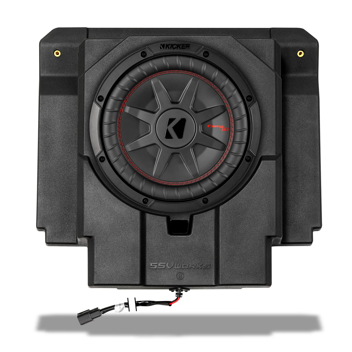 SSV Works Rear-Seat Subwoofer Enclosure (LH or RH) - Can-Am Maverick R MAX 4-Seat (2024-2026)