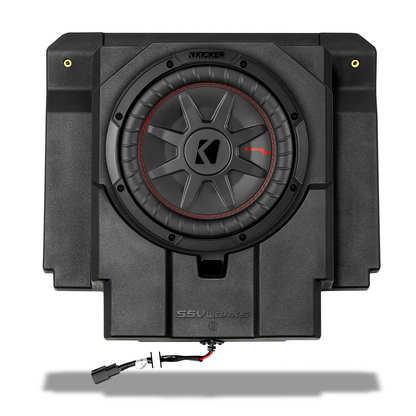 SSV Works Rear-Seat Subwoofer Enclosure (LH or RH) - Can-Am Maverick R MAX 4-Seat (2024-2026)