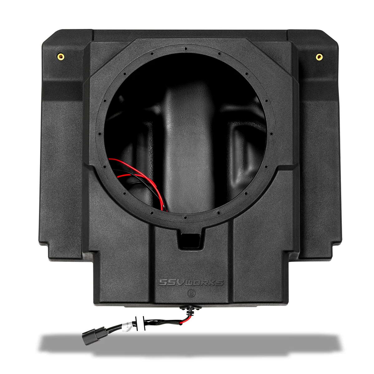 SSV Works Rear-Seat Subwoofer Enclosure (LH or RH) - Can-Am Maverick R MAX 4-Seat (2024-2026)