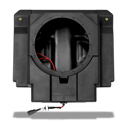 SSV Works Rear-Seat Subwoofer Enclosure (LH or RH) - Can-Am Maverick R MAX 4-Seat (2024-2026)