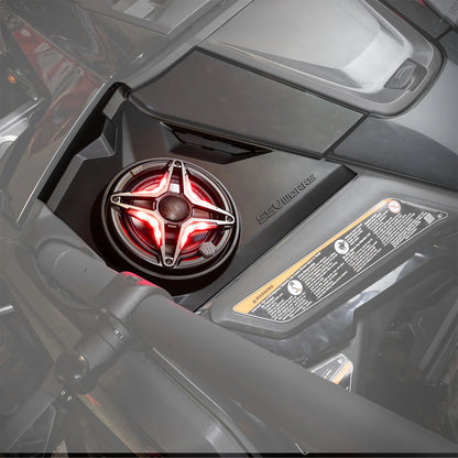 2024-2025 CAN-AM MAVERICK R FRONT DASH 6.5" SPEAKER PANELS