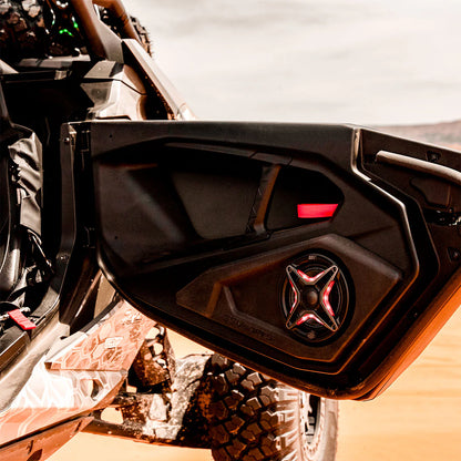 2024-2025 CAN-AM MAVERICK R 6.5" LOWER DOOR-POCKET SPEAKER-PODS