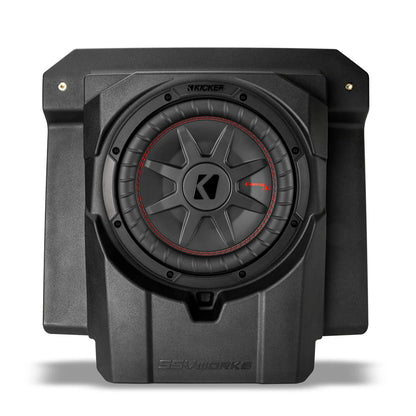SSV Works Under-Seat 10" Subwoofer Enclosure (LH or RH) - Can-Am Maverick R / R MAX (2024-2026)