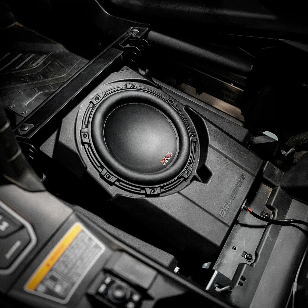2024-2025 CAN-AM MAVERICK R, PHASE-4 V-SPEC 1650 WATT 5-SPEAKER STEREO SYSTEM