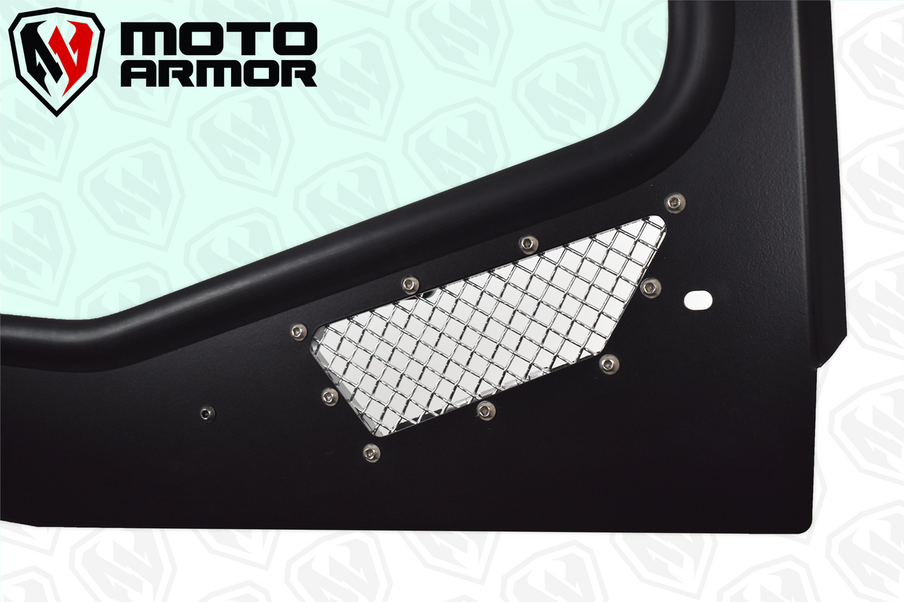 KRX FULL GLASS WINDSHIELD WITH VENTS