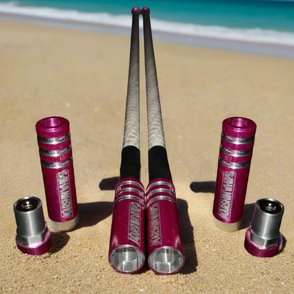 GAME CHANGER LED WHIP SET - MALIBU BARBIE PINK
