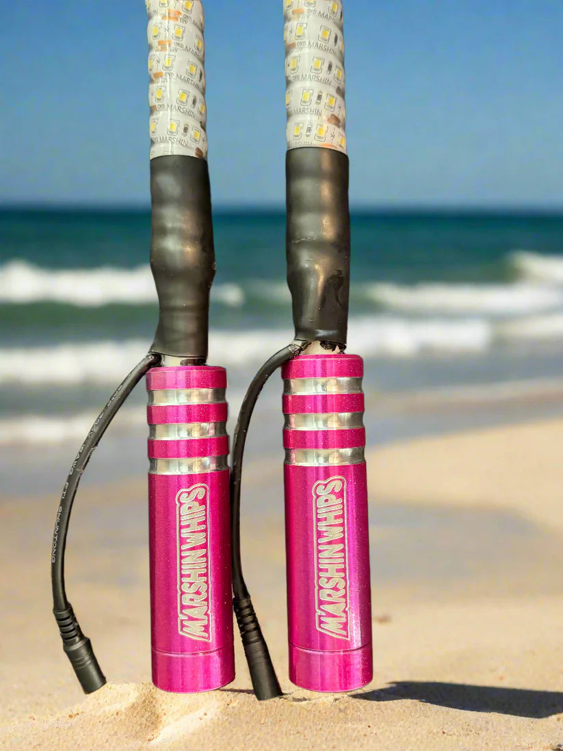 GAME CHANGER LED WHIP SET - MALIBU BARBIE PINK
