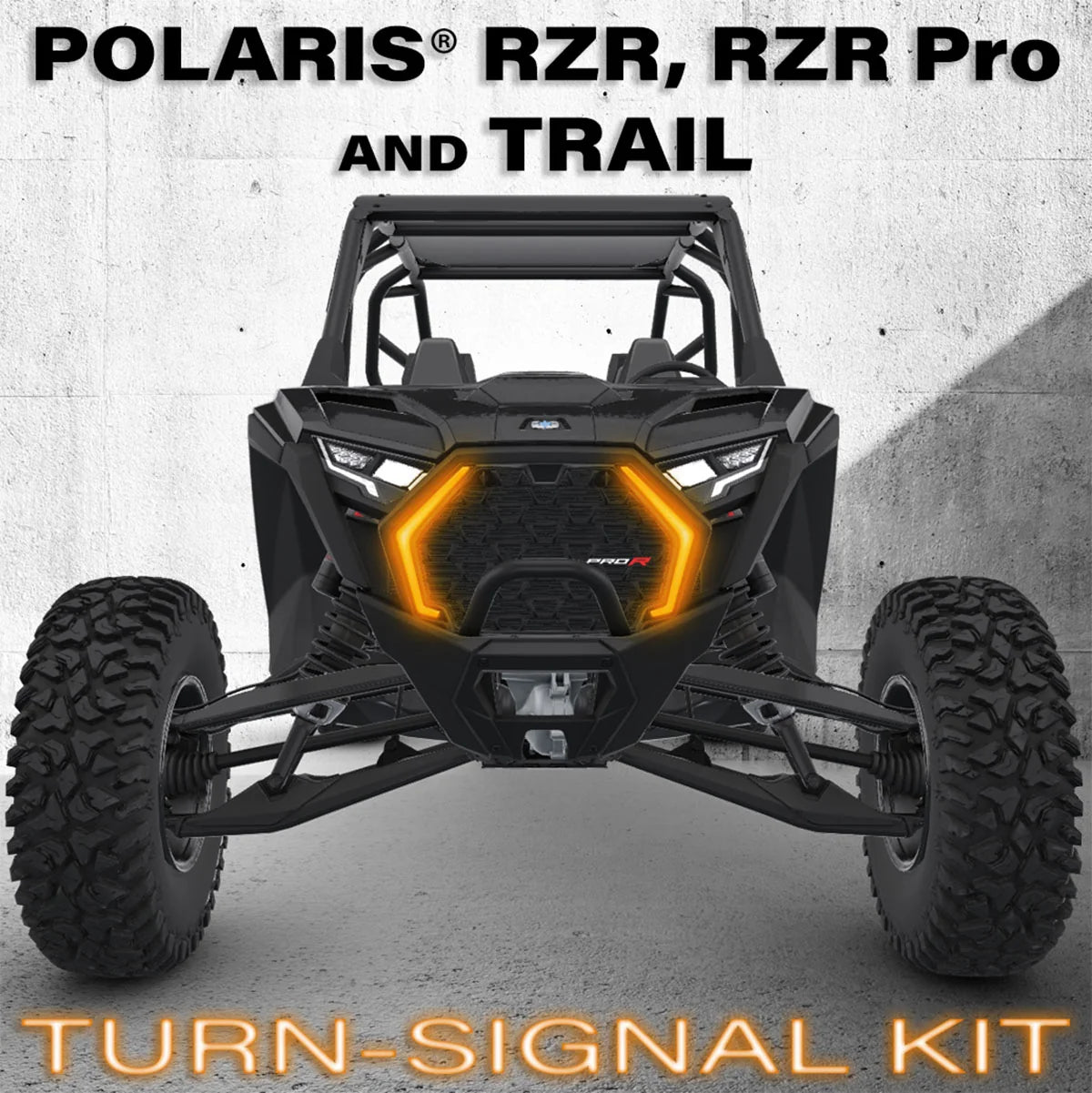 SSV Works Turn-Signal Plug-&-Play Kit | 2025-2026 Polaris RZR Pro R, Pro S and Pro XP | 2019-2023 RZR | 2021-2026 RZR Trail S