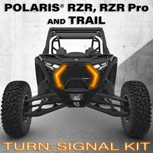 SSV Works Turn-Signal Plug-&-Play Kit | 2025-2026 Polaris RZR Pro R, Pro S and Pro XP | 2019-2023 RZR | 2021-2026 RZR Trail S