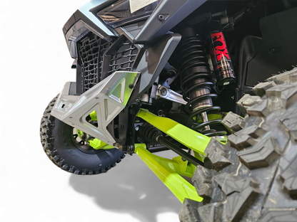 2022-2025 POLARIS RZR PRO R/TURBO R MACHINED BILLET FRONT WINCH BUMPER (CLEAR ANODIZED)