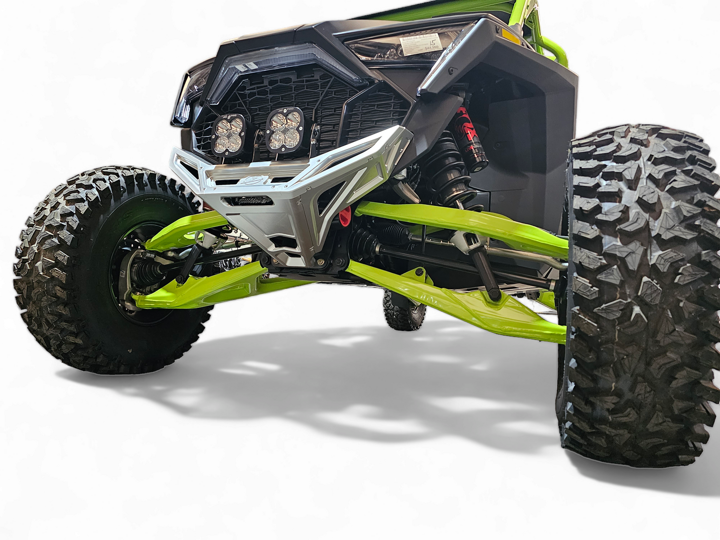 2022-2025 POLARIS RZR PRO R/TURBO R MACHINED BILLET FRONT WINCH BUMPER (CLEAR ANODIZED)