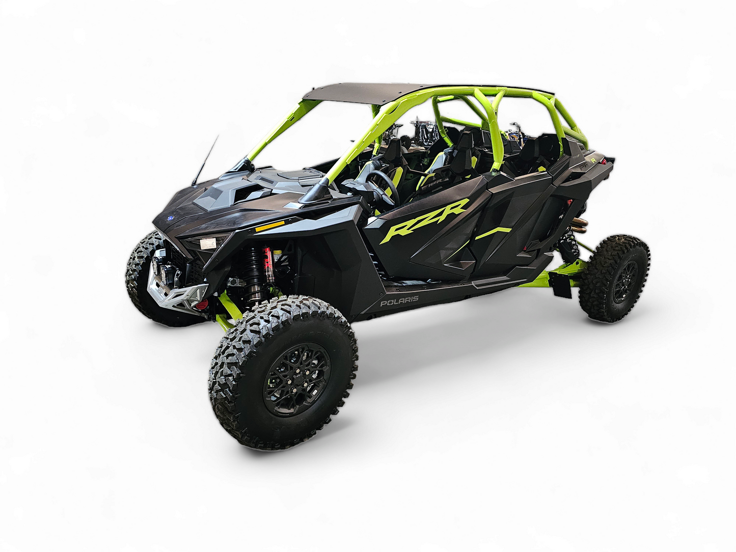 2022-2025 POLARIS RZR PRO R/TURBO R MACHINED BILLET FRONT WINCH BUMPER (CLEAR ANODIZED)