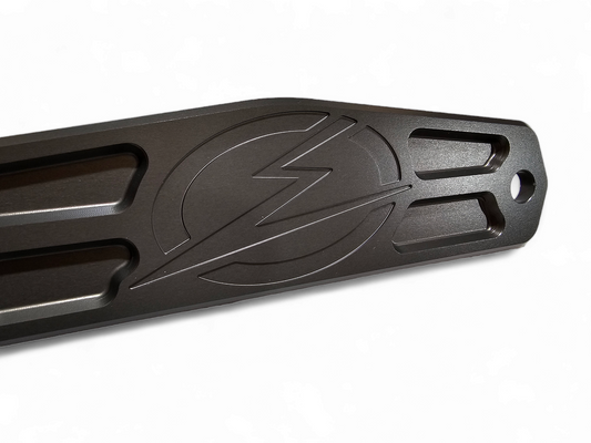 ELEKTRIC OFFROAD DESIGNS UTV WINCH FAIRLEAD COVER PLATE | GUN METAL