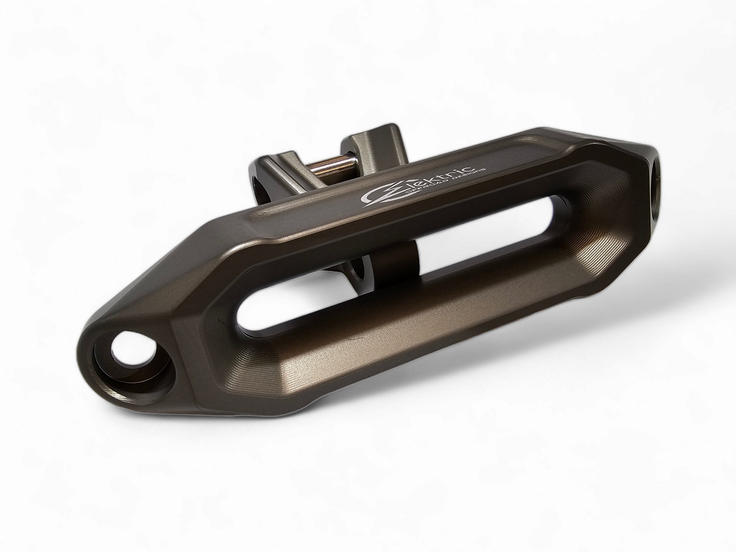 ELEKTRIC OFFROAD DESIGNS UTV WINCH FAIRLEAD AND HOOK (GUNMETAL)