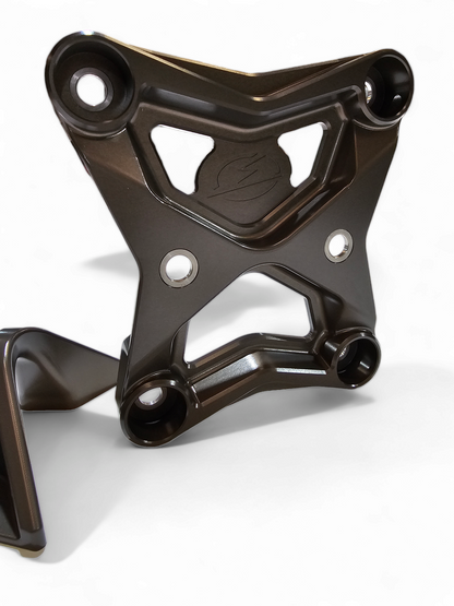 2017-2021 CAN-AM X3 MAVERICK EOD RADIUS ROD PLATE WITH TOW HOOK GUN METAL