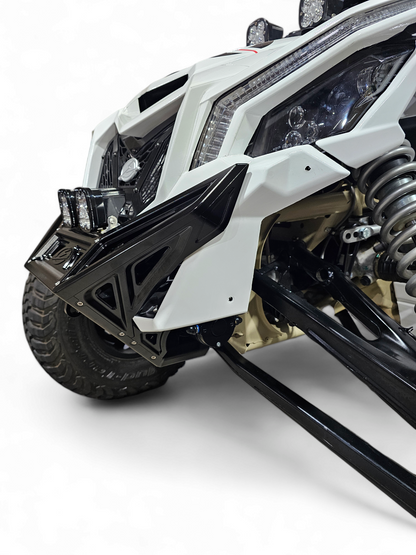 2017 TO CURRENT CAN-AM X3 MAVERICK MACHINED BILLET FRONT WINCH BUMPER (BLACK ANODIZE)