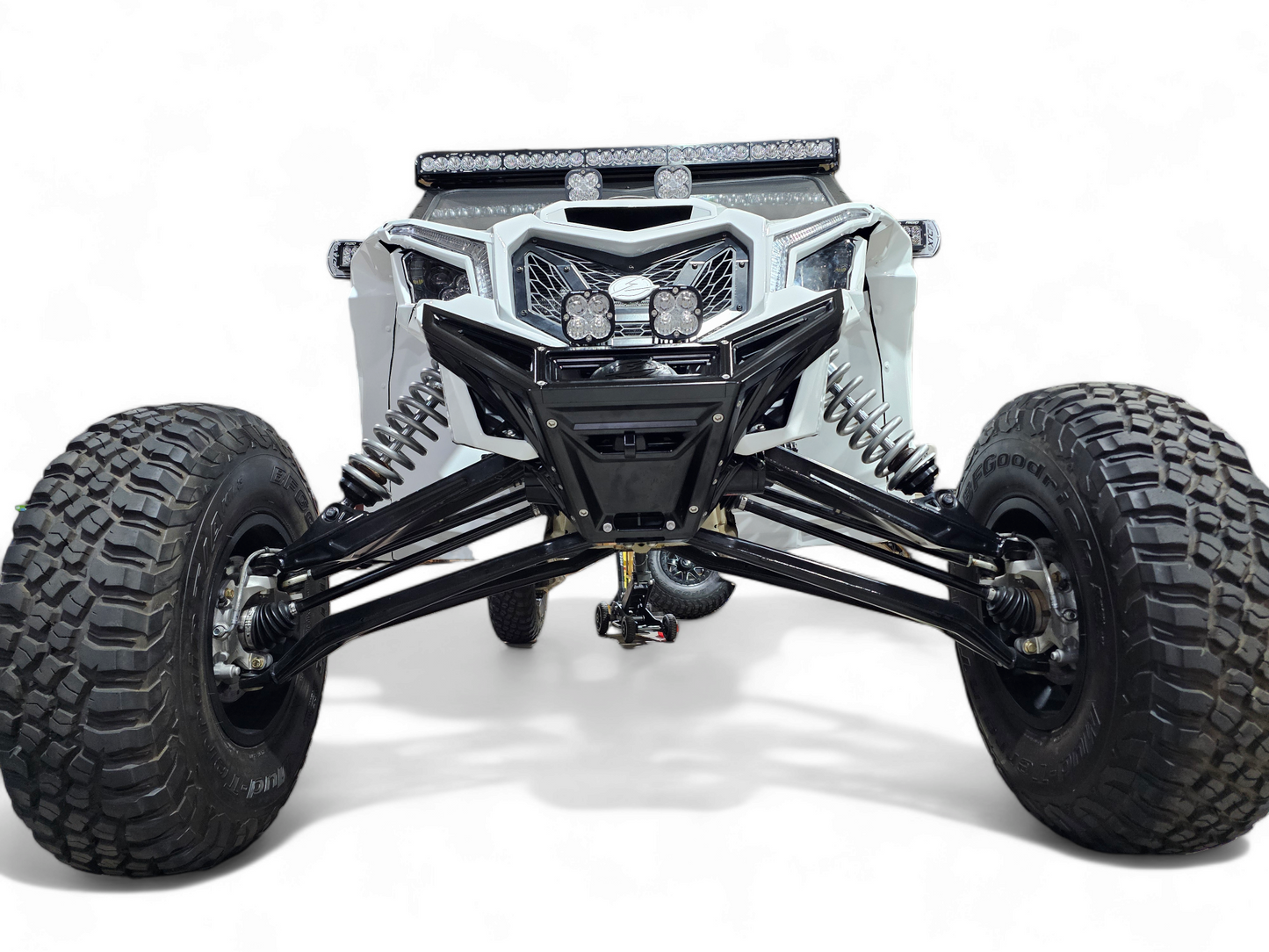 2017 TO CURRENT CAN-AM X3 MAVERICK MACHINED BILLET FRONT WINCH BUMPER (BLACK ANODIZE)