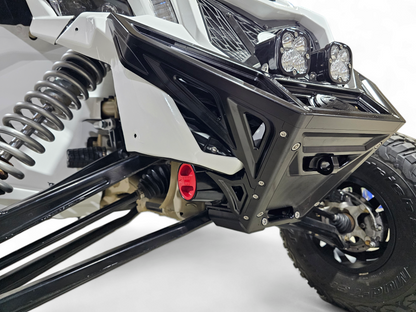 2017 TO CURRENT CAN-AM X3 MAVERICK MACHINED BILLET FRONT WINCH BUMPER (BLACK ANODIZE)