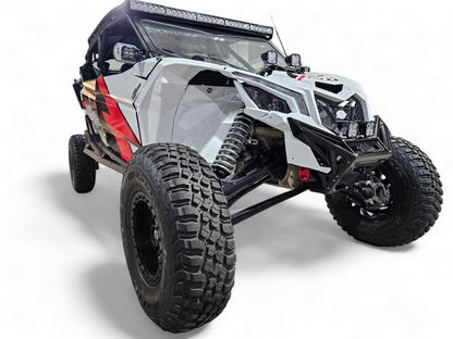 2017 TO CURRENT CAN-AM X3 MAVERICK MACHINED BILLET FRONT WINCH BUMPER (BLACK ANODIZE)