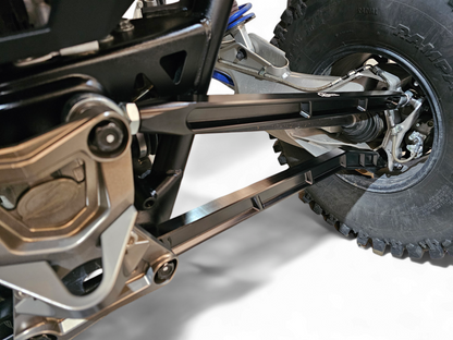 2022 TO CURRENT POLARIS RZR PRO R, PRO S, TURBO R HIGH CLEARANCE RADIUS RODS IN BLACK FINISH