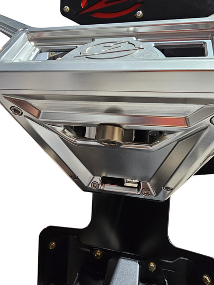 WINCH HOOK FOR EOD BILLET AND AMP SERIES BUMPERS ANODIZED GUN METAL FINISH