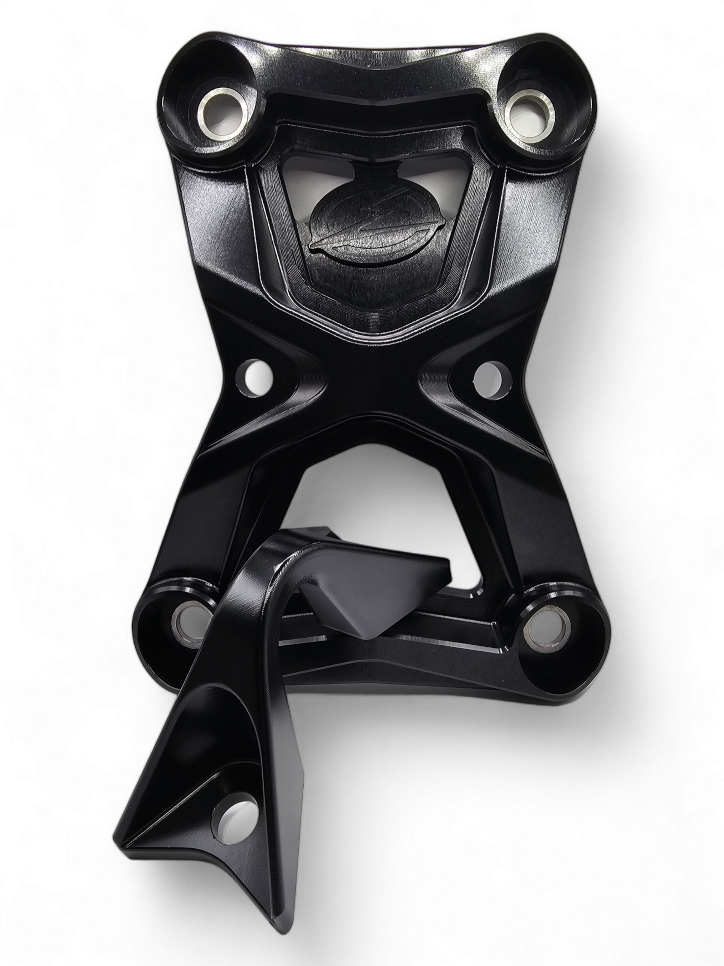 2022-2025 POLARIS RZR TURBO R/PRO R RADIUS ROD PLATE WITH TOW HOOK BLACK