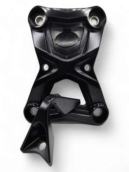 2022-2025 POLARIS RZR TURBO R/PRO R RADIUS ROD PLATE WITH TOW HOOK BLACK