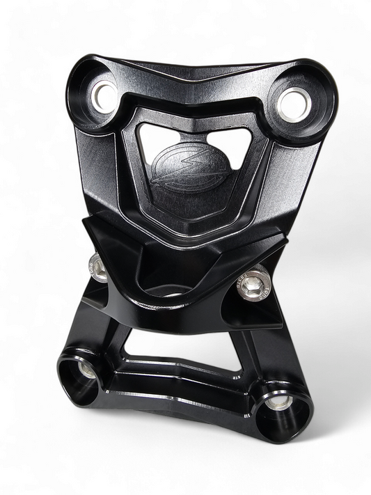 2022-2025 POLARIS RZR TURBO R/PRO R RADIUS ROD PLATE WITH TOW HOOK BLACK