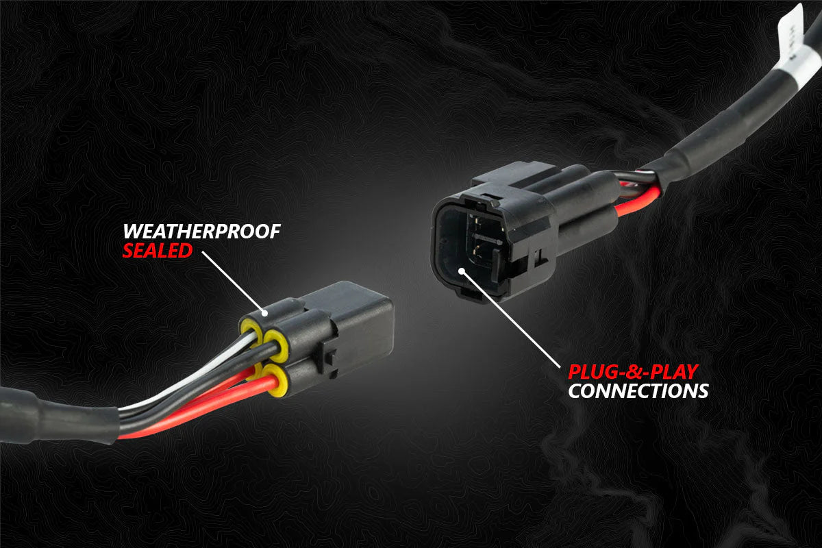 2014-2023 POLARIS RZR V-SPEC 3-SPEAKER PLUG & PLAY KIT WITH JVC