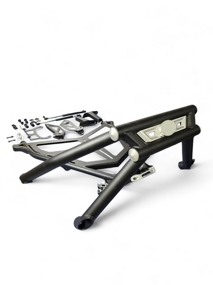 2022+ POLARIS RZR PRO R/TURBO R AMP REAR TIRE RACK REAR BUMPER COMBO
