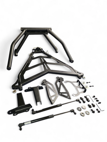 2022+ POLARIS RZR PRO R/TURBO R AMP REAR TIRE RACK REAR BUMPER COMBO