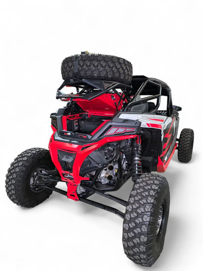 2020+ POLARIS RZR PRO XP, 2022+ PRO R/TURBO R, 2025+ PRO R/PRO S TIRE RACK