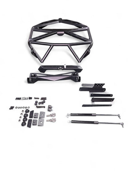 2020+ POLARIS RZR PRO XP, 2022+ PRO R/TURBO R, 2025+ PRO R/PRO S TIRE RACK