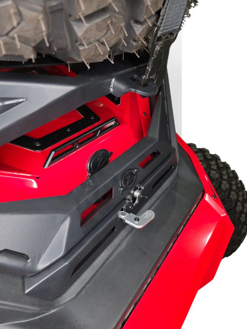 2020+ POLARIS RZR PRO XP, 2022+ PRO R/TURBO R, 2025+ PRO R/PRO S TIRE RACK