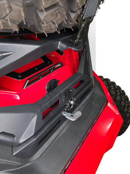 2020+ POLARIS RZR PRO XP, 2022+ PRO R/TURBO R, 2025+ PRO R/PRO S TIRE RACK